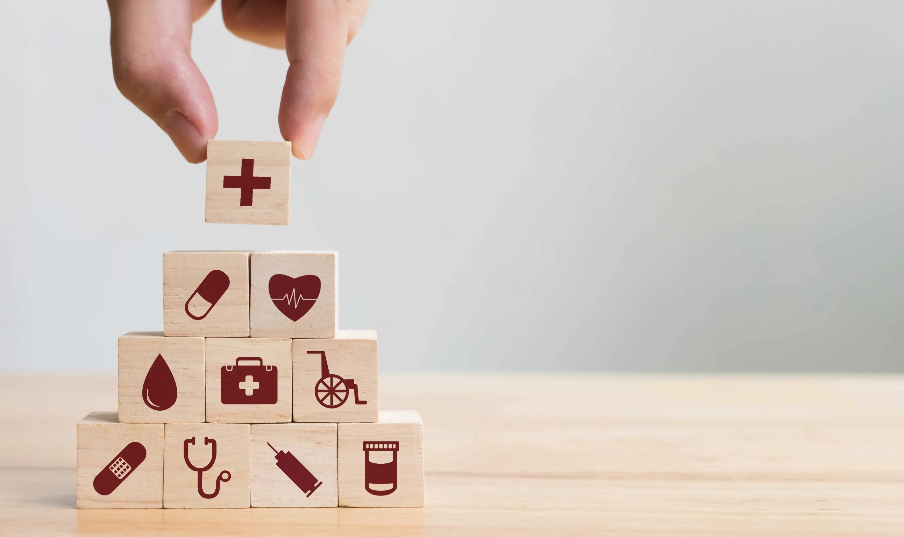 Plano de saúde empresarial Plano PJ — blocos de saúde